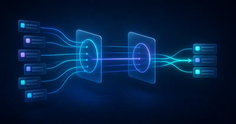 Record paths passing through overlapping logic gates and rejoining as filtered results